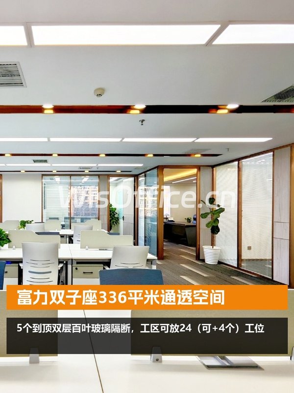 富力双子座336平米通透空间 - 首图