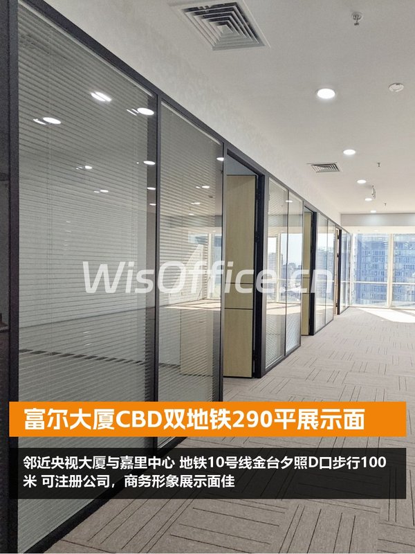 富尔大厦CBD双地铁290平展示面 - 首图