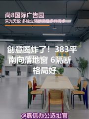 创意圈炸了！383平南向落地窗6隔断 - 缩略图 1