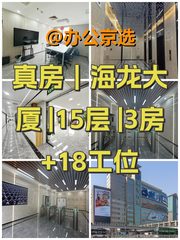 真房｜海龙大厦 |15层 |3房+18工位 - 缩略图 1