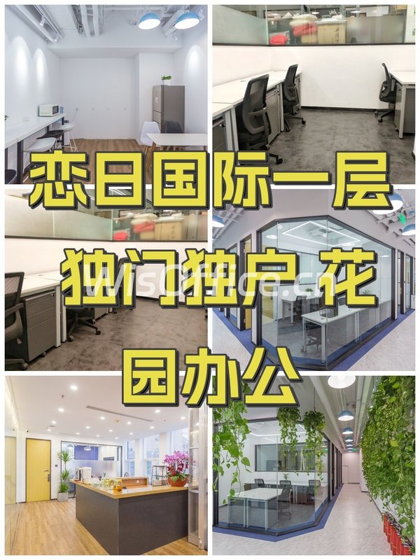 恋日国际一层 独门独户 花园办公 - 首图