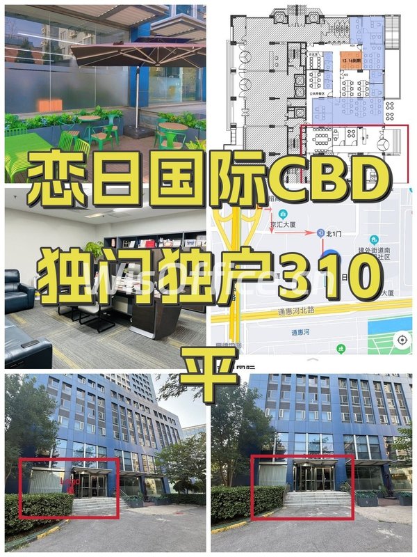 恋日国际CBD独门独户310平 - 首图