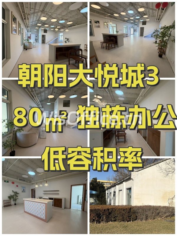 朝阳大悦城380㎡ 独栋办公 低容积率 - 首图