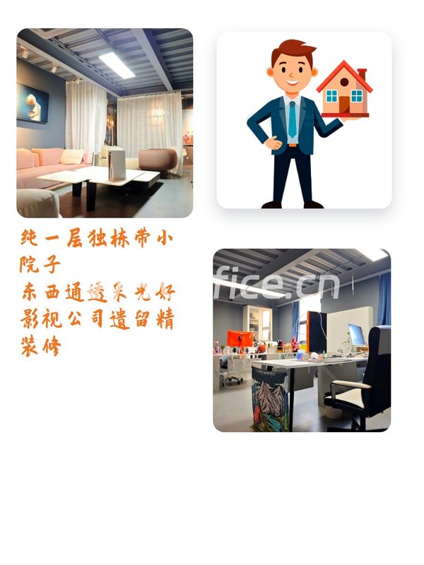 老厂房变身创意园，带小院的一层独栋 - 首图