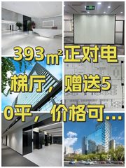 393㎡正对电梯厅，赠送50平，价格可聊 - 缩略图 1