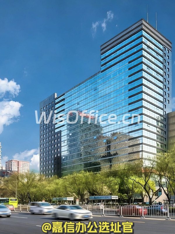 国贸现房 扬子江健康大厦393平 东南向 遗留装修 - 首图