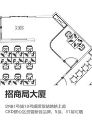 CBD地铁上盖，通勤效率翻倍 - 缩略图 1