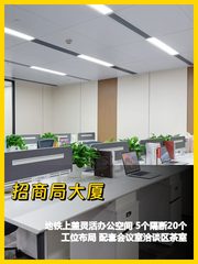 国贸核心333平米东南向工位充足 - 缩略图 1