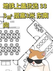 地铁上盖优选 333㎡ 层高3米 东南向 - 缩略图 1