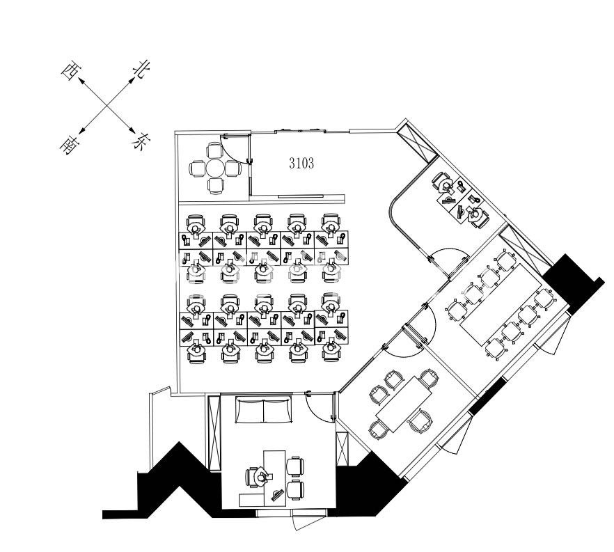 东三环现房 招商局大厦333平 地铁上盖 带配套 - 首图