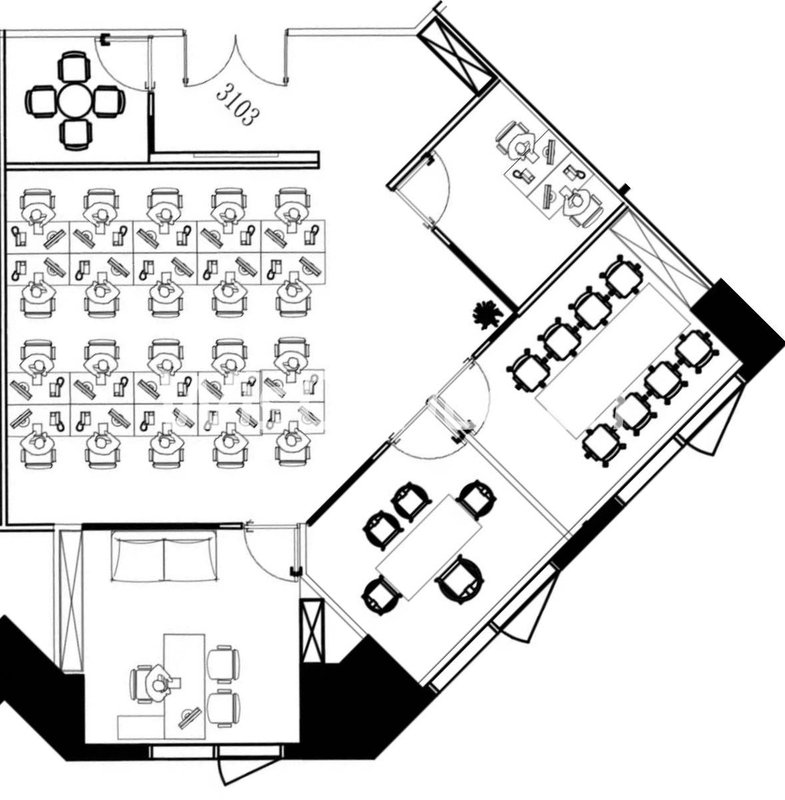 CBD现房 招商局大厦333平 双地铁 配套齐全 - 首图
