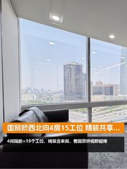 国贸桥西北向4房15工位 精装共享配套 - 缩略图 1