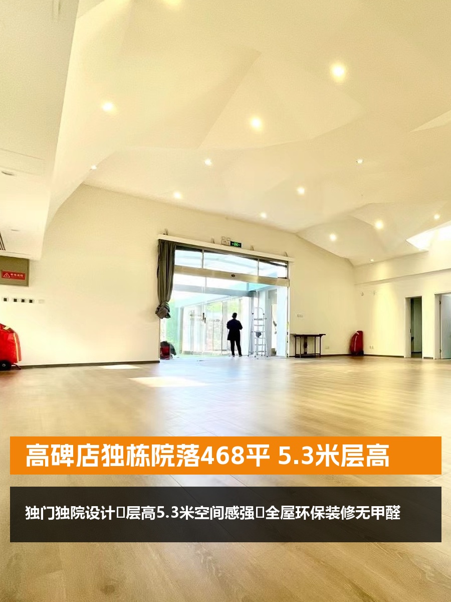 高碑店独栋院落468平 5.3米层高
