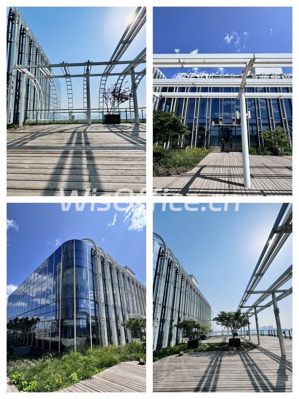 互联网公司炸了！顶层复式带花园办公 - 首图