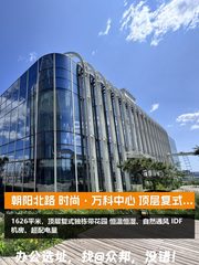 朝阳北路 时尚·万科中心 顶层复式独栋 带花园 - 缩略图 1