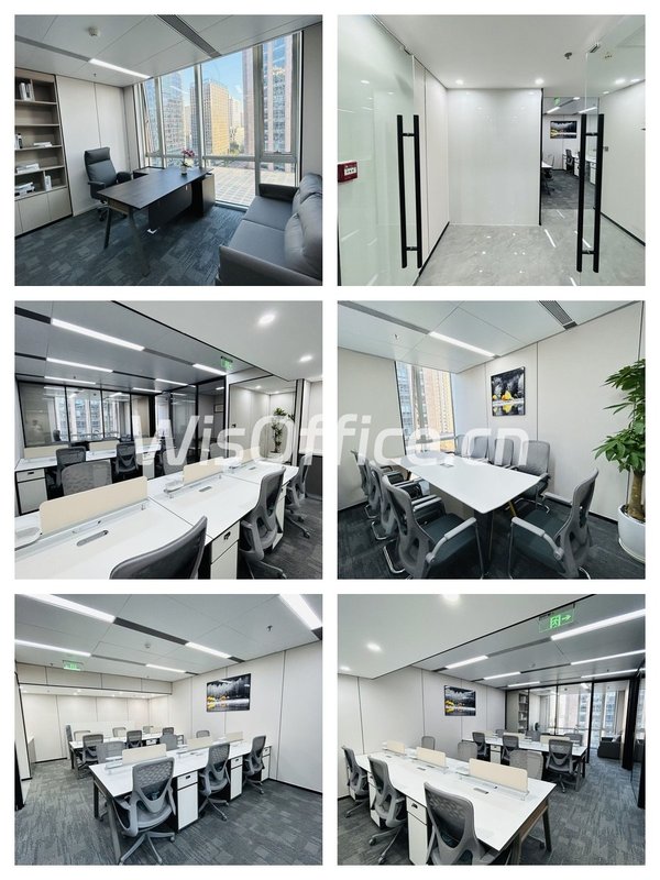 CBD光华路急租 168㎡ 南向采光 本月签约 - 首图