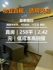 真房｜昆泰国际 |258平｜2.42元｜低成本高回报 - 缩略图 1