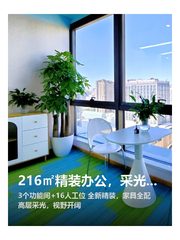 216㎡精装办公，采光绝了 - 缩略图 1