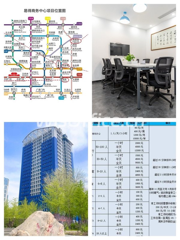 东三环 | 易得商务中心 | 早高峰多睡半小时？ - 首图