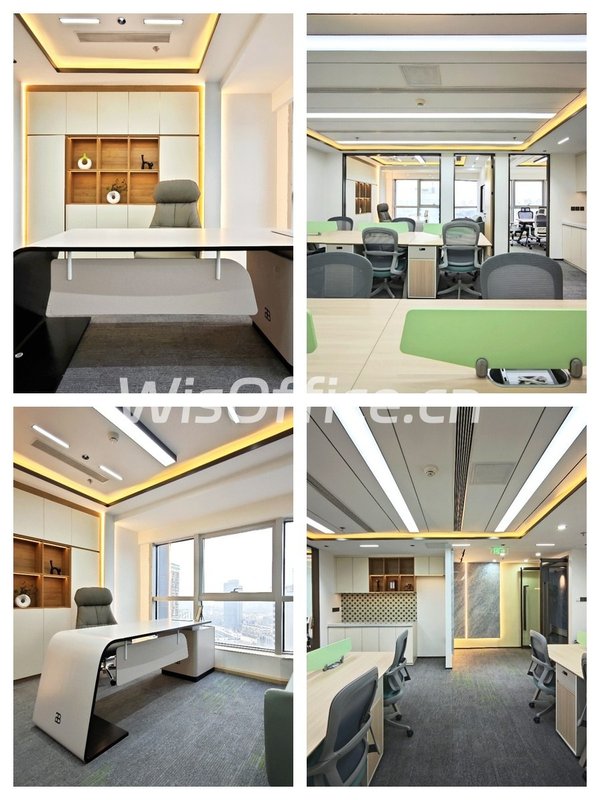 望京精装办公室，173㎡全包即用 - 首图