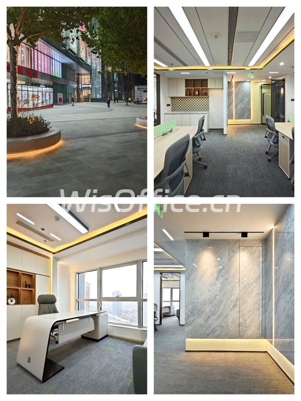 望京精装办公室，173㎡即租即用 - 首图