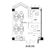 望京现房 109平 东南向 2隔断8工位 - 缩略图 36