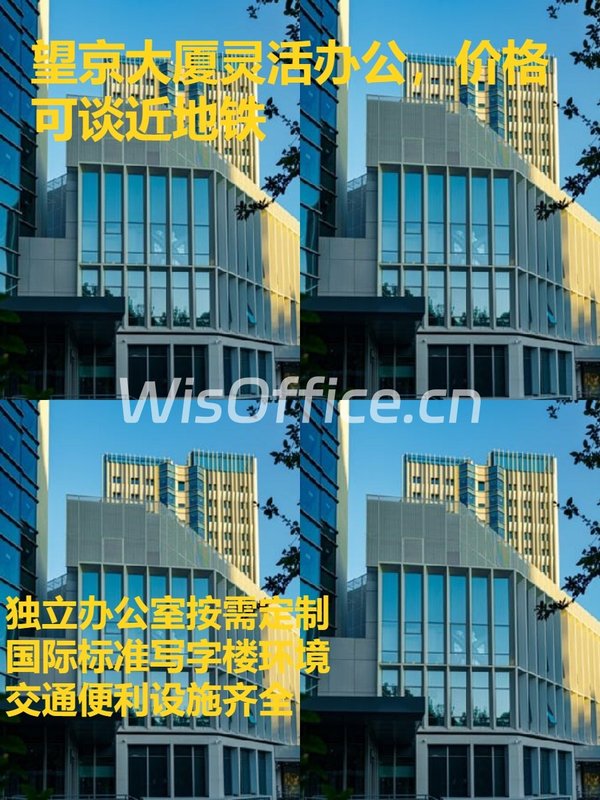 望京大厦灵活办公，价格可谈近地铁 - 首图