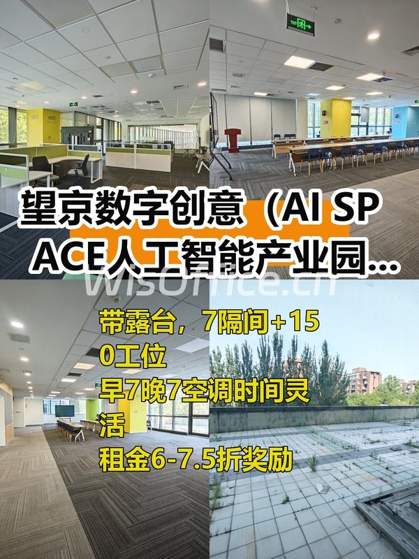 望京AI SPACE 1762平带露台，这个房源适合干什么呢？ - 首图