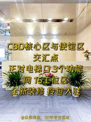 朝外SOHO 163平 正对电梯 全新装修 - 缩略图 1