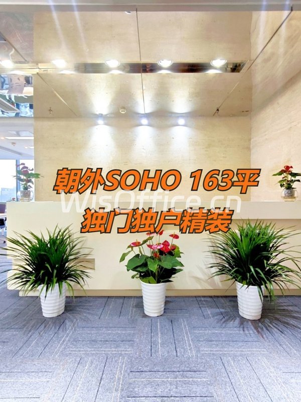 朝外SOHO 163平独门独户精装 - 首图