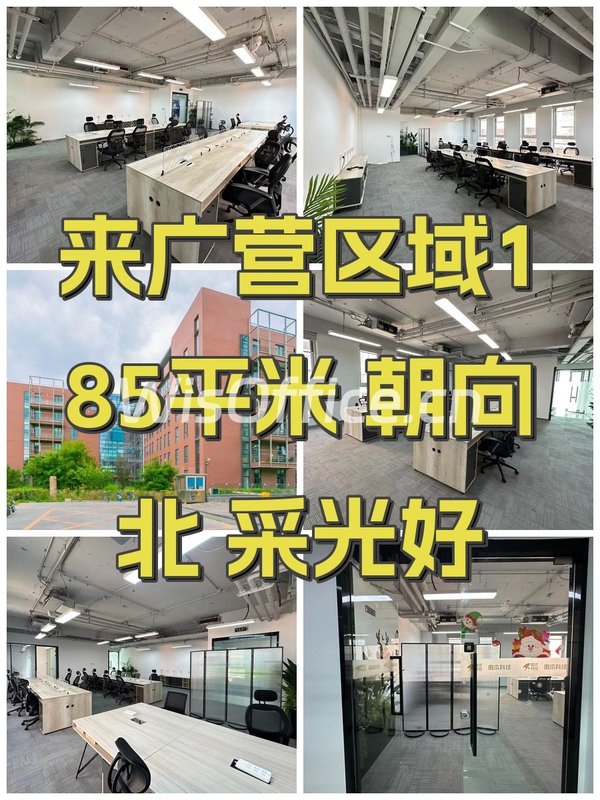 来广营区域185平米 朝向北 采光好 - 首图