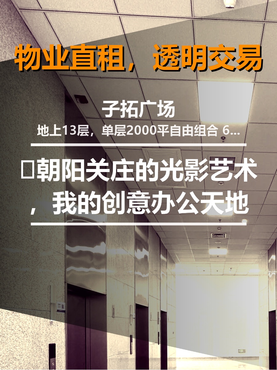 🌟朝阳关庄的光影艺术，我的创意办公天地