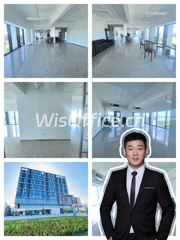 沙河地铁口336平办公空间 - 首图