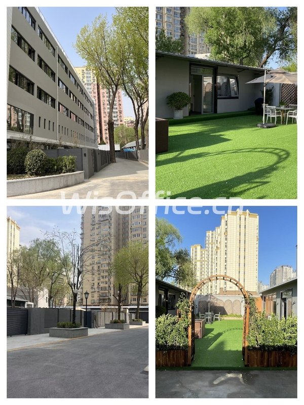 石佛营独栋花园办公，170㎡生态空间 - 首图