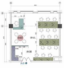 今天看了汇智大厦，105平精装办公好心动 - 缩略图 2