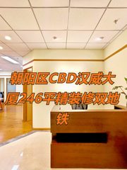 汉威大厦246平精装修双地铁 - 缩略图 1