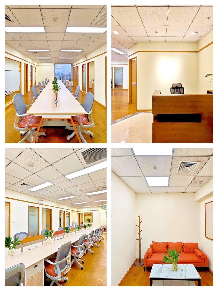 国贸CBD精装办公室，246㎡全包