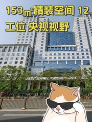153㎡精装空间 12工位 央视视野 - 缩略图 1