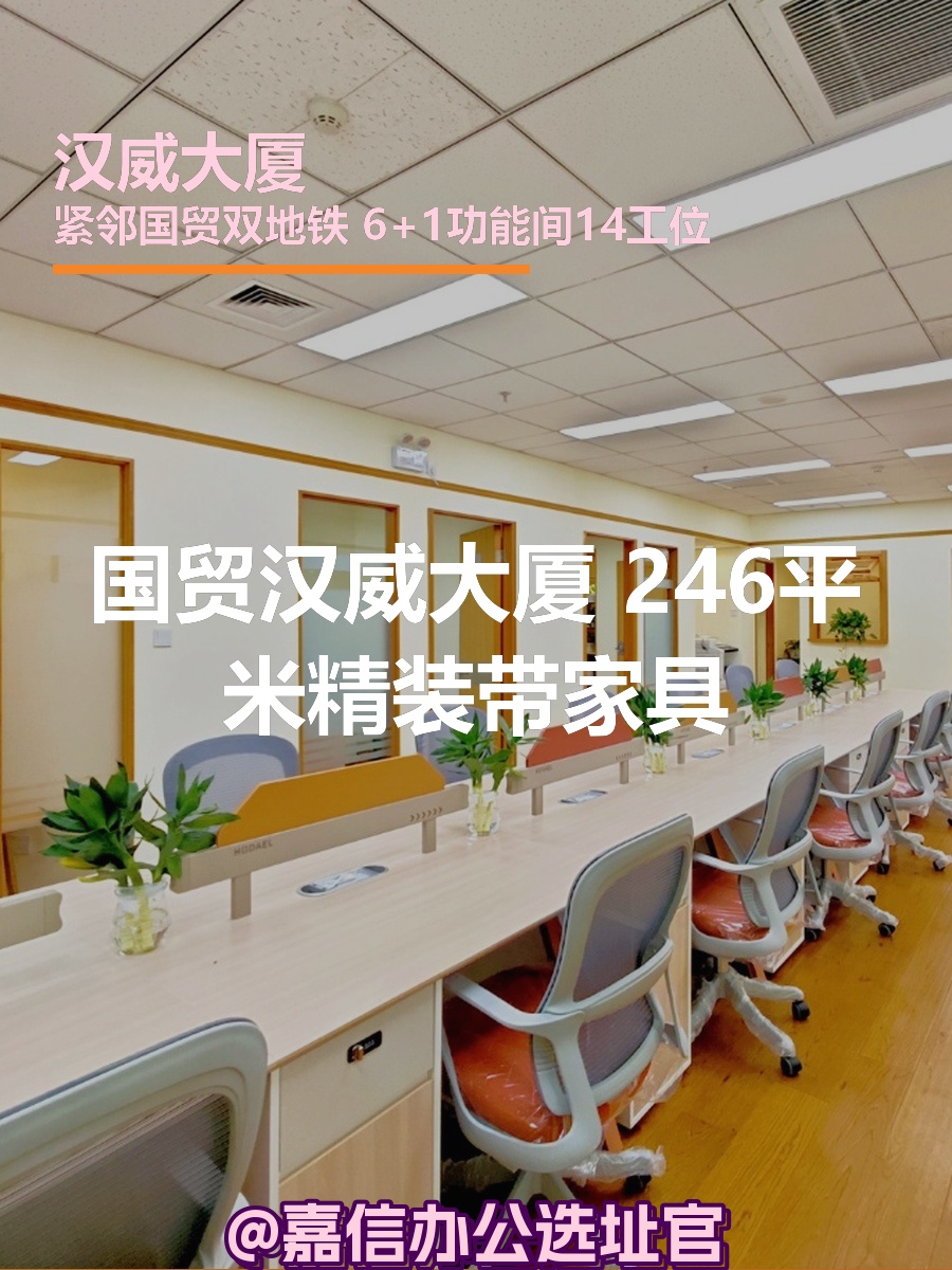 汉威大厦西塔1723 246平米精装