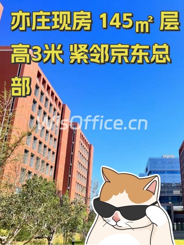 亦庄现房 145㎡ 层高3米 紧邻京东总部 - 首图