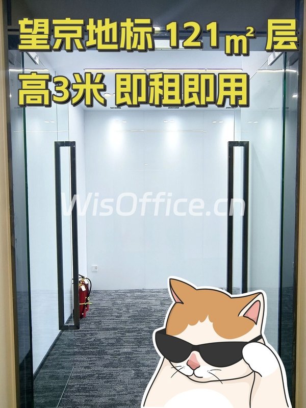 望京地标 121㎡ 层高3米 即租即用 - 首图