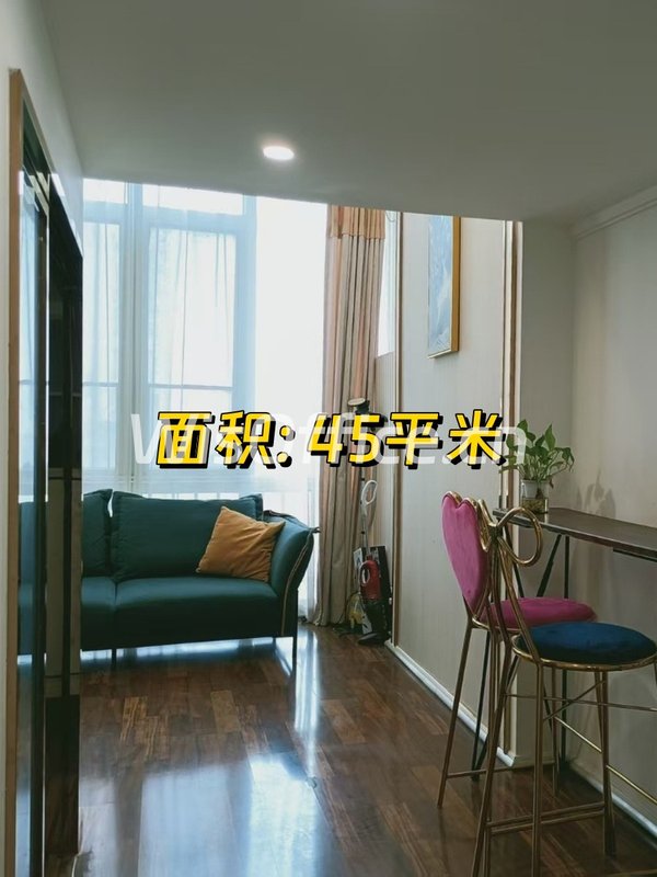 通州绿地中央广场45平东向办公 - 首图