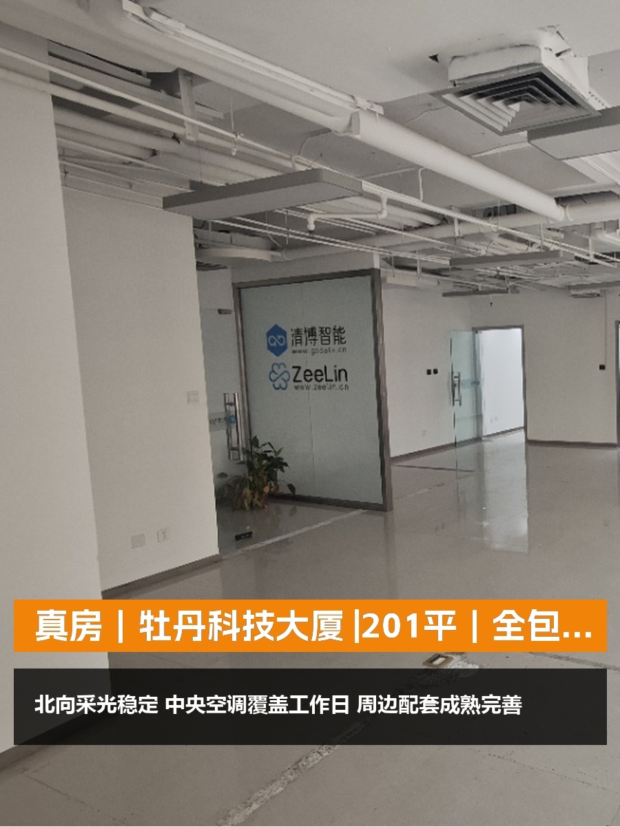 真房｜牡丹科技大厦 |201平｜全包价