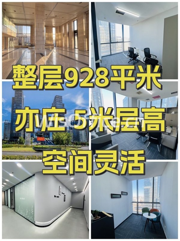 整层928平米 亦庄 5米层高 空间灵活 - 首图