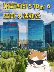 朝南西向 510㎡ 6隔间 灵活办公 - 缩略图 1