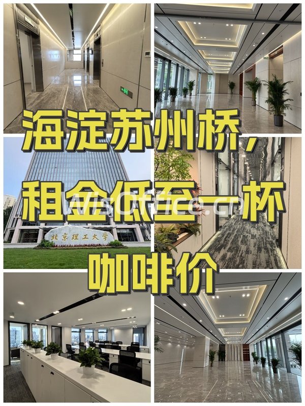 海淀苏州桥，租金低至一杯咖啡价 - 首图