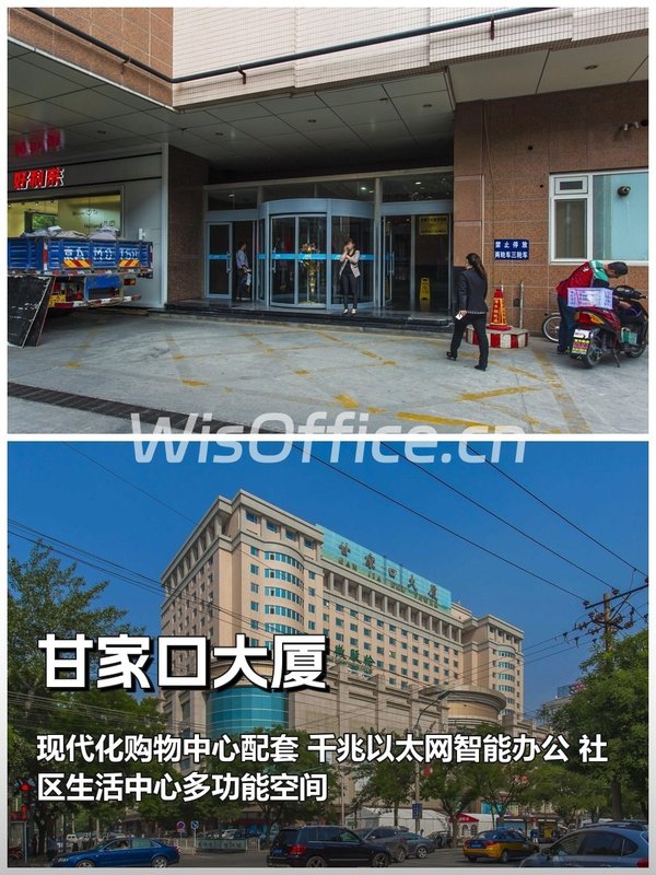 推荐甘家口大厦100-300平现代办公 - 首图