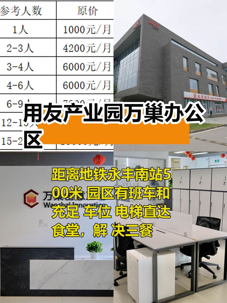 办公室选址中，我好喜欢万巢的园林