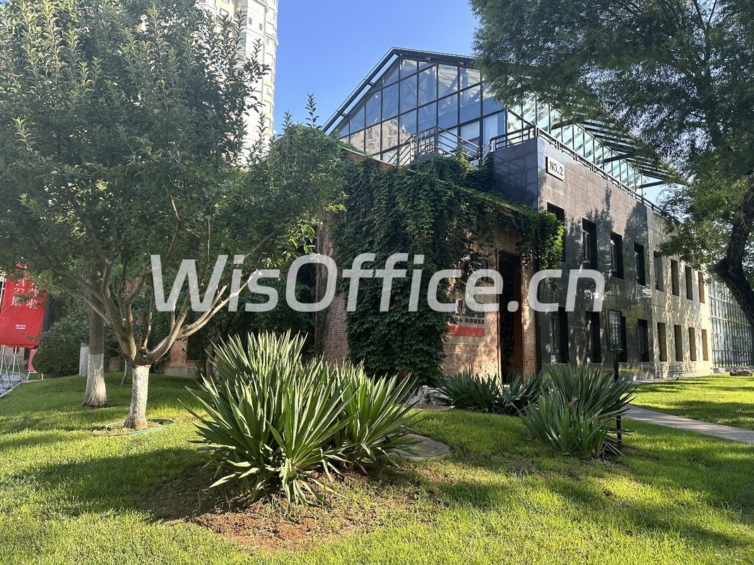 酒仙桥现房 电通创意广场3740平 双地铁 带屋顶花园 - 首图