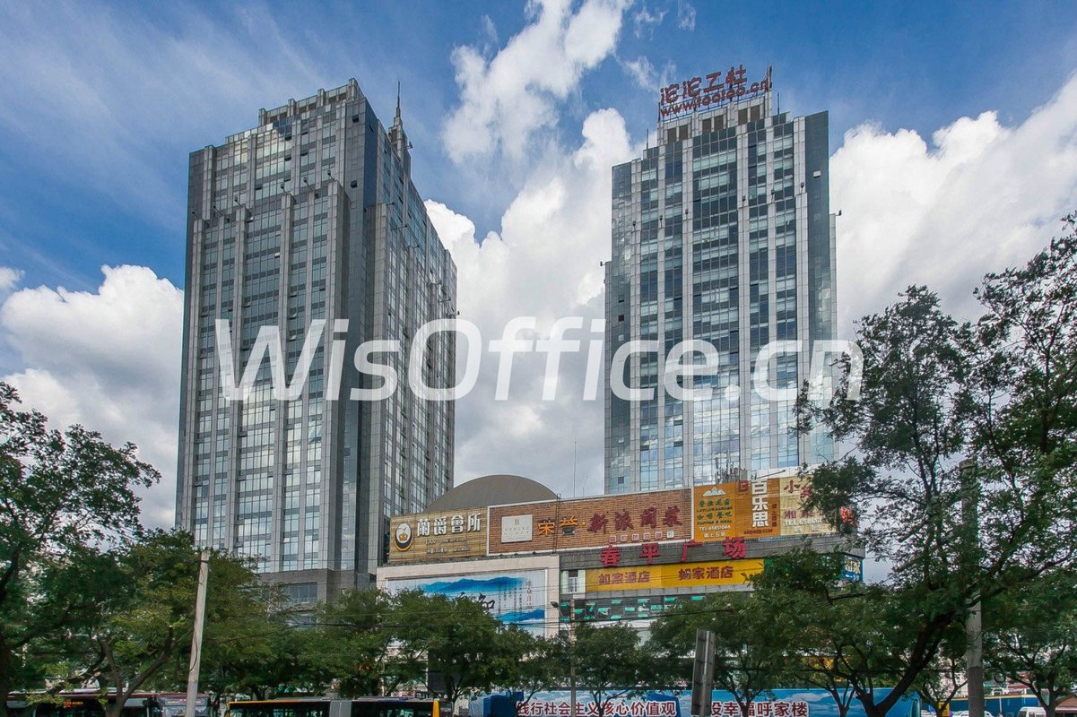 工体现房 百富国际大厦368平 全新装修 5个隔断 - 首图